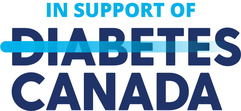In support of Diabetes Canada logo