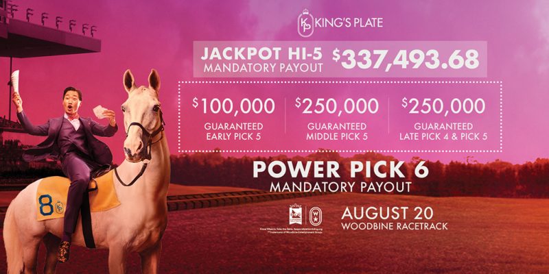 Enhanced wagering and promotions for King’s Plate weekend