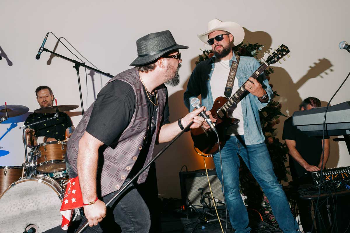 Live performance at Hats & Horseshoes Party during King's Plate at Woodbine Racetrack.