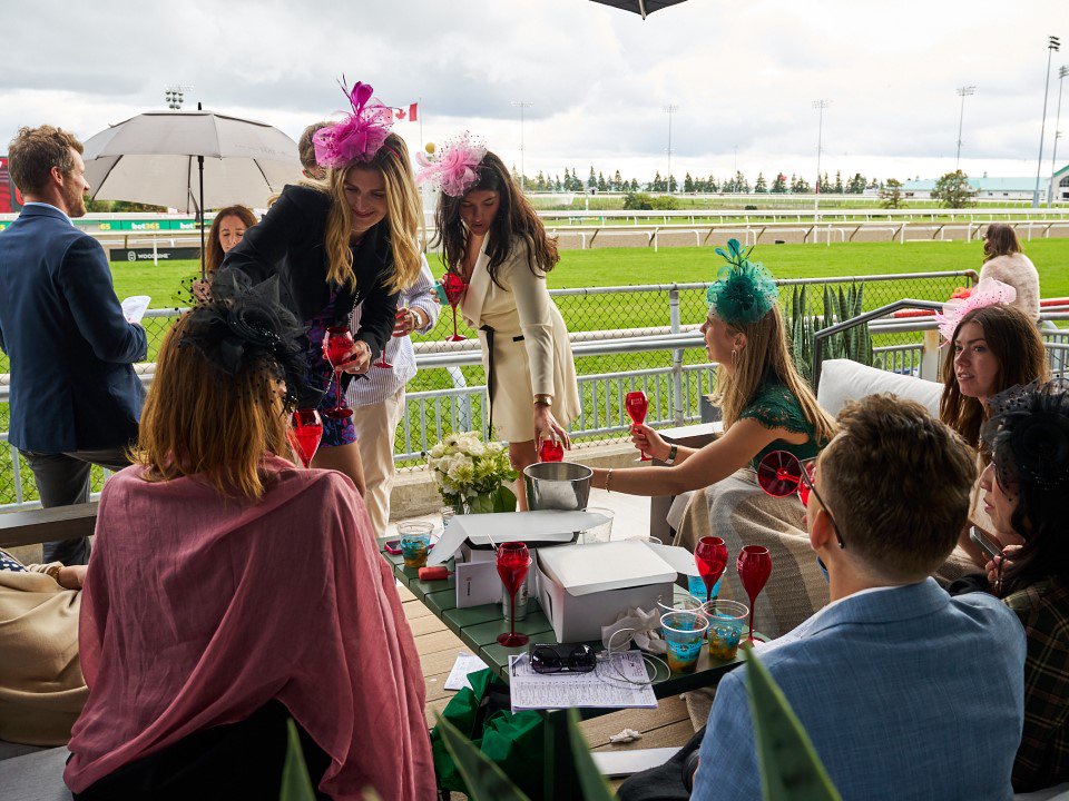 The Cabanas A King's Plate Premium Booth Experience At Woodbine Racetrack 1