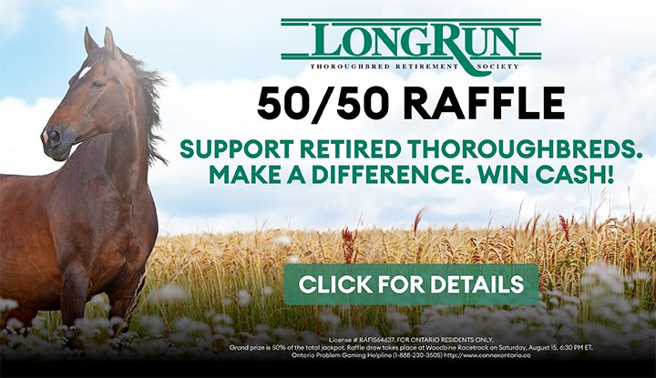 LongRun 5050 Raffle In The Week Of The King's Plate KP LongRun 5050