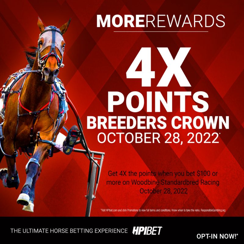 HPIbet 4X Points Breeders Crown October 28, 2022