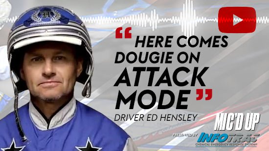 "Here comes dougie on attack mode" by Diver Ed Hensley at Mic'd Up presented by Infotrac