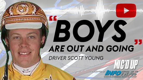 "Boys are out and going" by Diver Scott Young at Mic'd Up presented by Infotrac