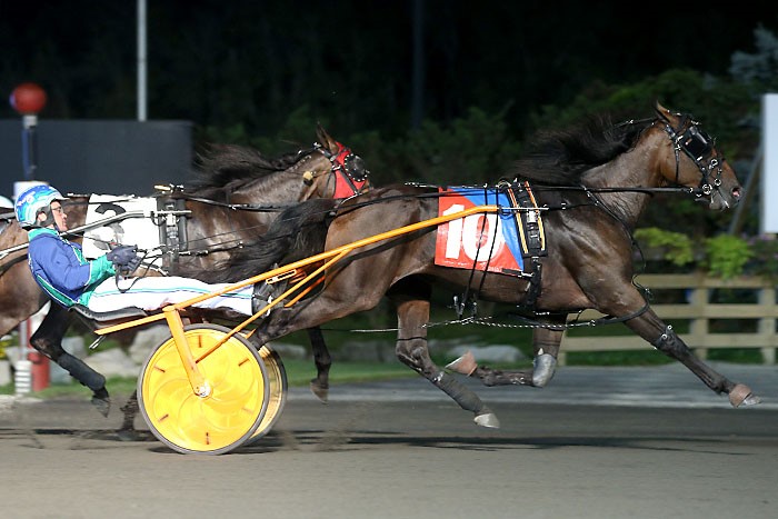 Venerate winning the 2020 Mohawk Million.