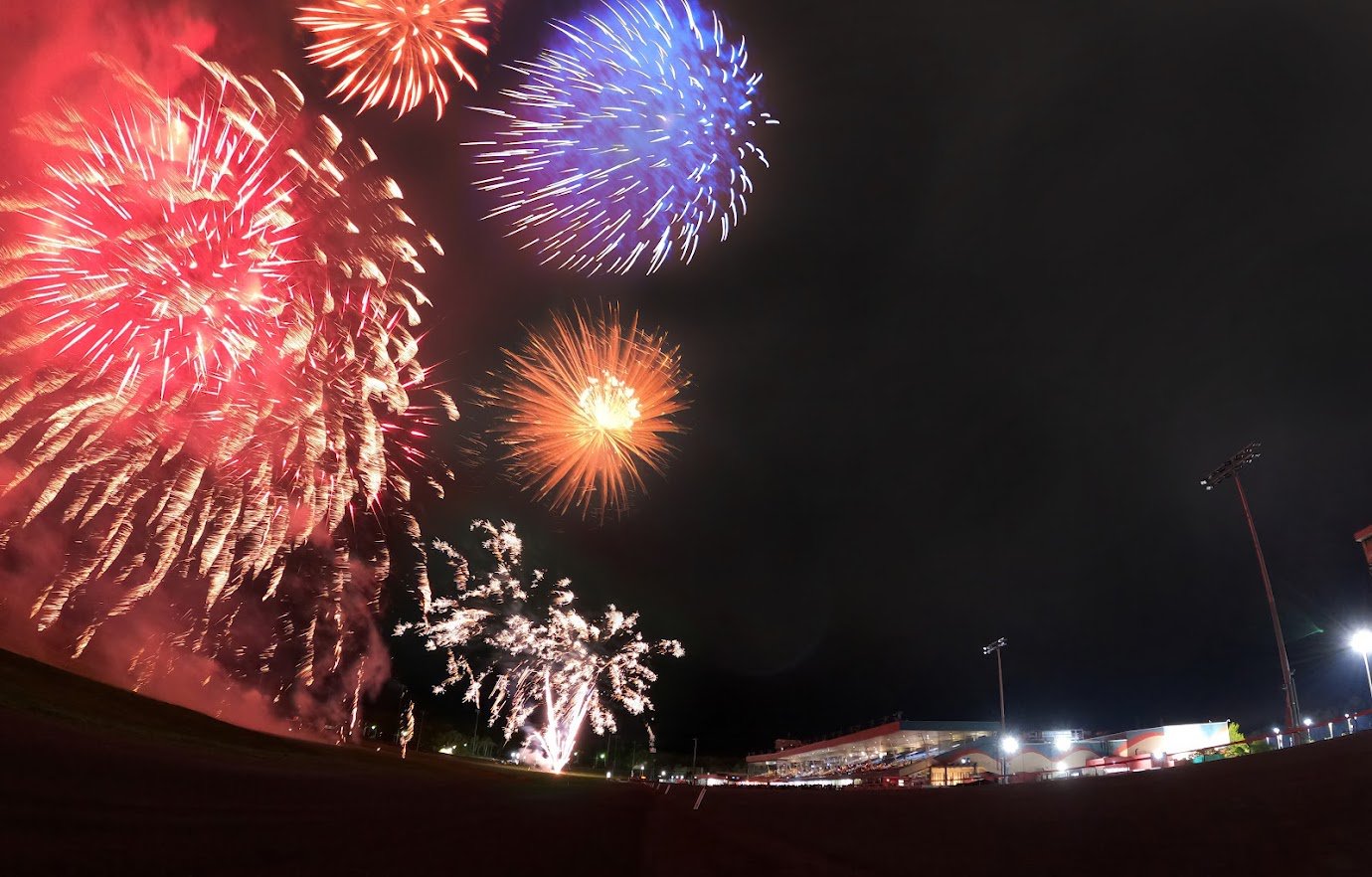 Fireworks at Woodbine Mohawk Park (New Image Media)