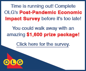 Take the OLG Economic Survey to Win $1,600 Prize