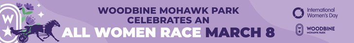 All Women Race March 8 International Women Day At Woodbine Mohawk Park