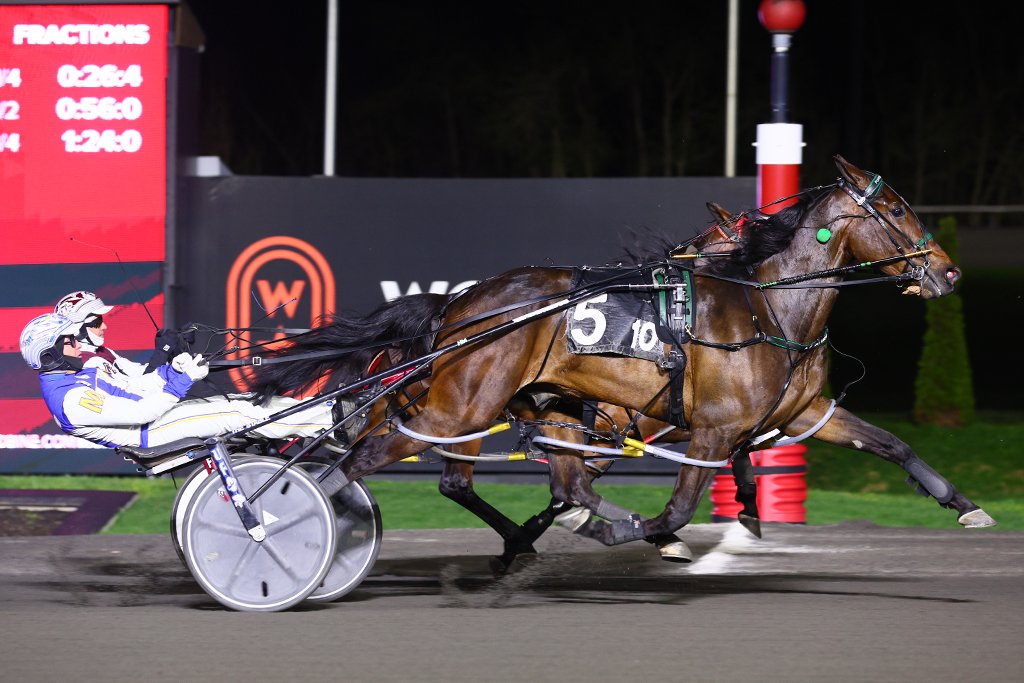 Funtime Bayama and driver James MacDonald. (New Image Media)