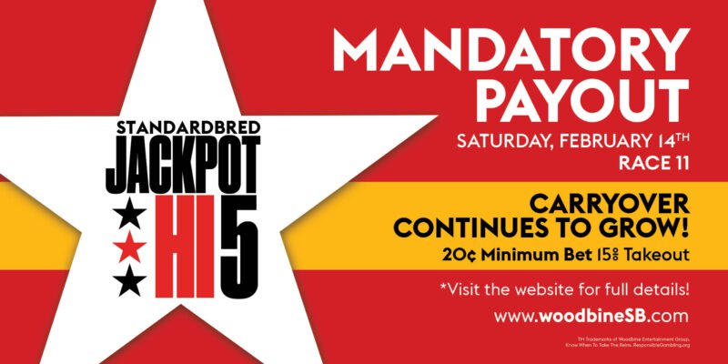 Jackpot Hi-5 Mandatory Payout set for Saturday