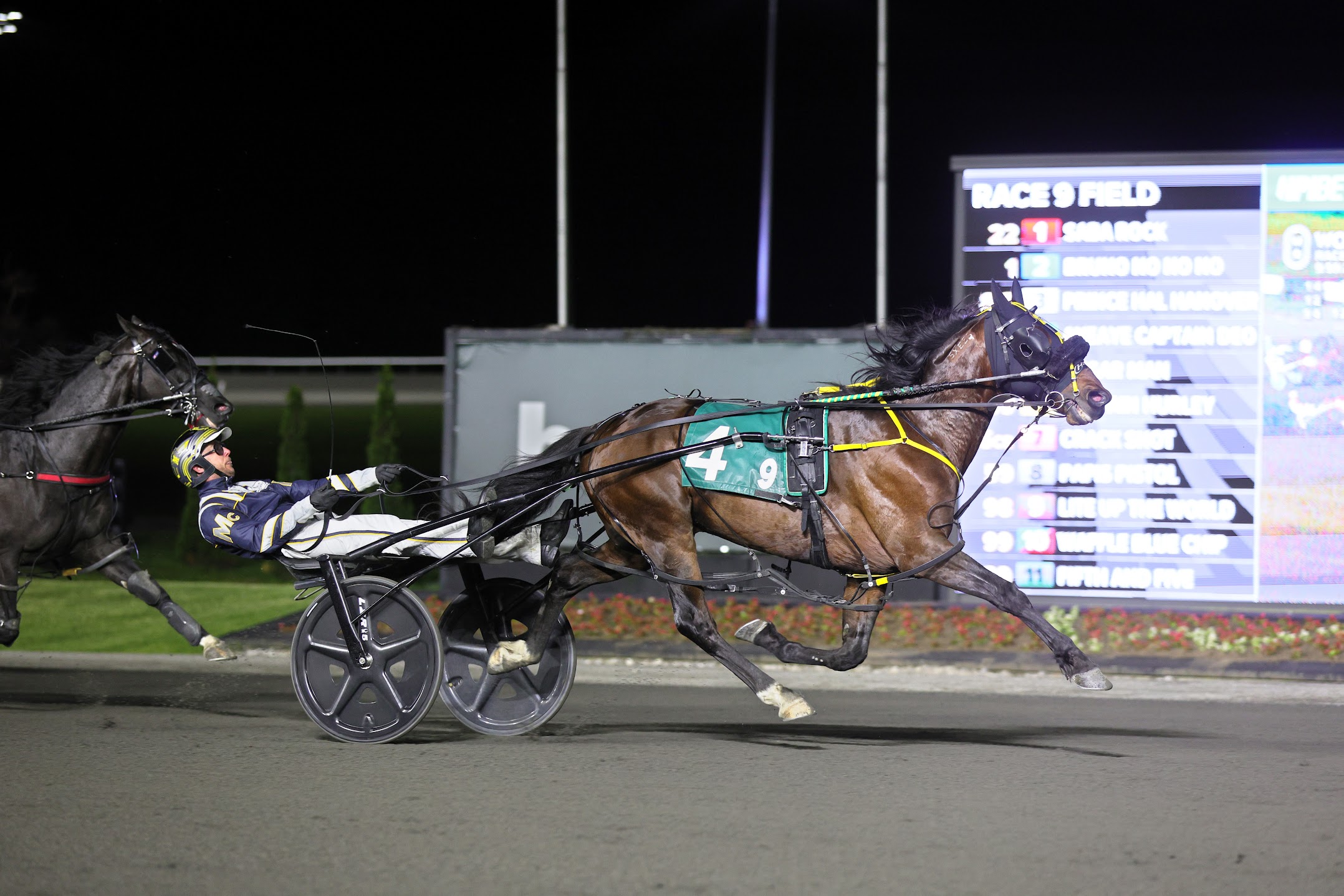 Ayeaye Captain Deo and driver Bob McClure winning the Graduate Series opening leg. (New Image Media)