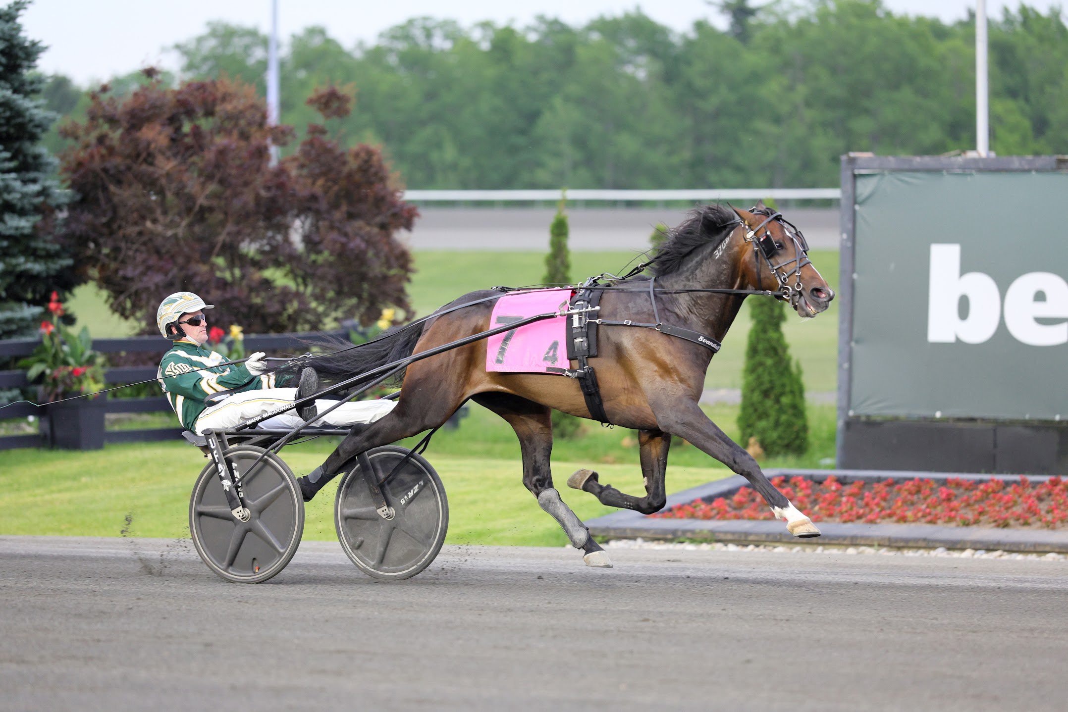 Magic Punk and Yannick Gingras winning the first Goodtimes elimination. (New Image Media)