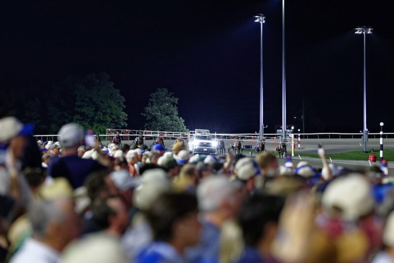 A packed crowd watches as the 43rd Pepsi North America Cup begins. (New Image Media)