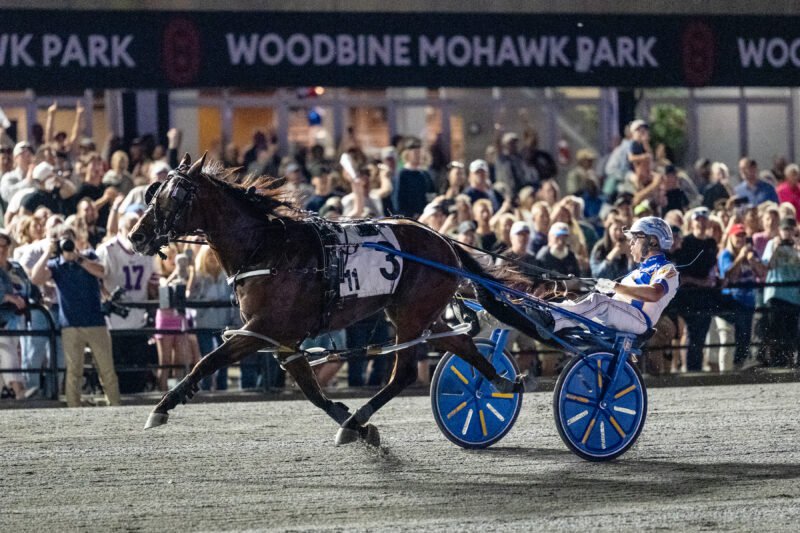 Odds On Mr Mamba and James MacDonald winning the 43rd Pepsi North America Cup. (Michael Burns Photo)