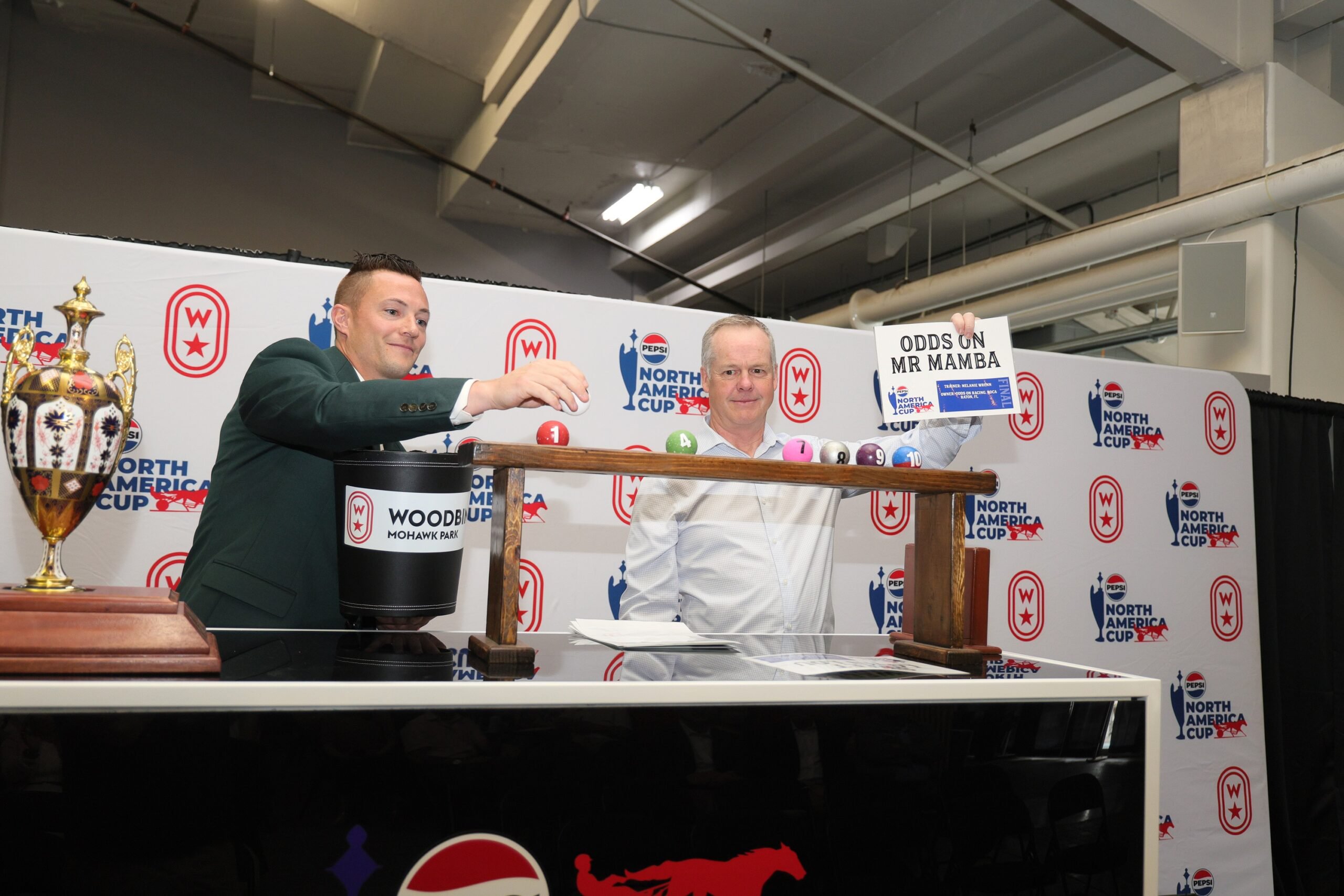 Post Positions Drawn for the 43rd Pepsi North America Cup