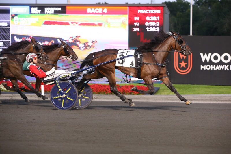 Athenas Girl winning her Peaceful Way elimination. (New Image Media)