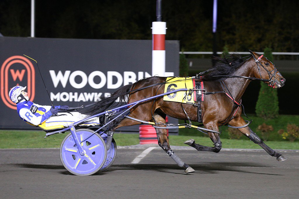 Pownal Bay Bobbi and Louis-Philippe Roy winning the Harvest Series. (New Image Media)