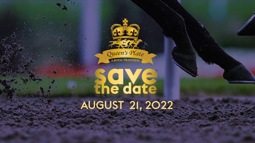 August 21, 2022 announced as the event date for Queen's Plate 2022.