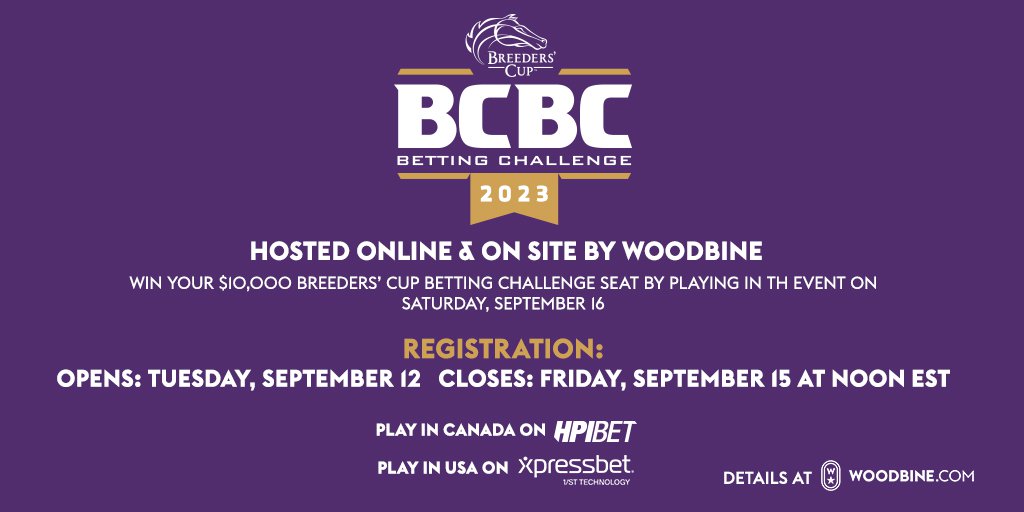 Registration open for Woodbine Mile Breeders’ Cup Betting Challenge