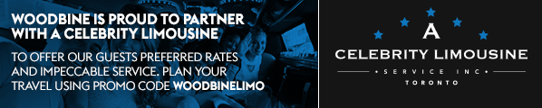 Woodbine is proud to partner with a celebrity limousine