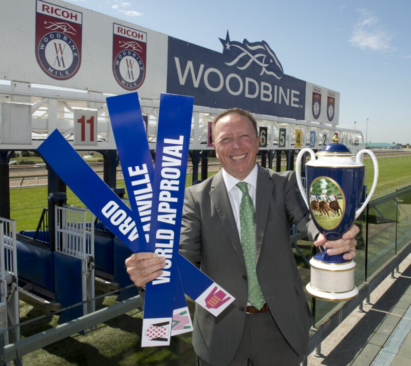 Dan Loiselle at the 2017 Woodbine Mile Draw (Michael Burns Photo)