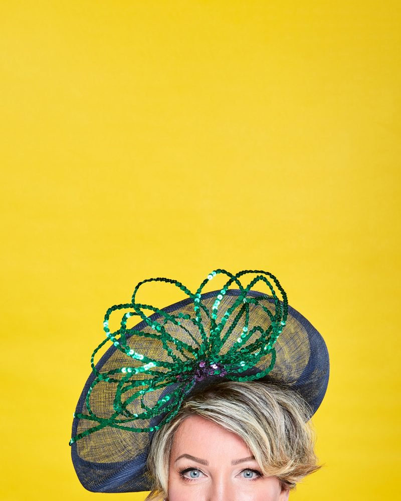A sample of David Dunkley's "Heads Up" collection for this year's Queen's Plate. 