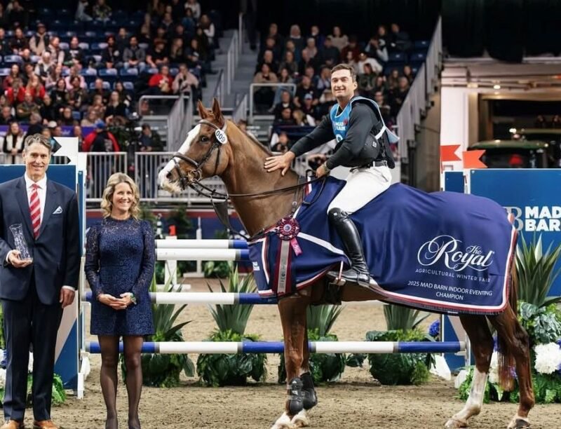 Lakeside Park and Roberts after competing at the Royal Winter Fair