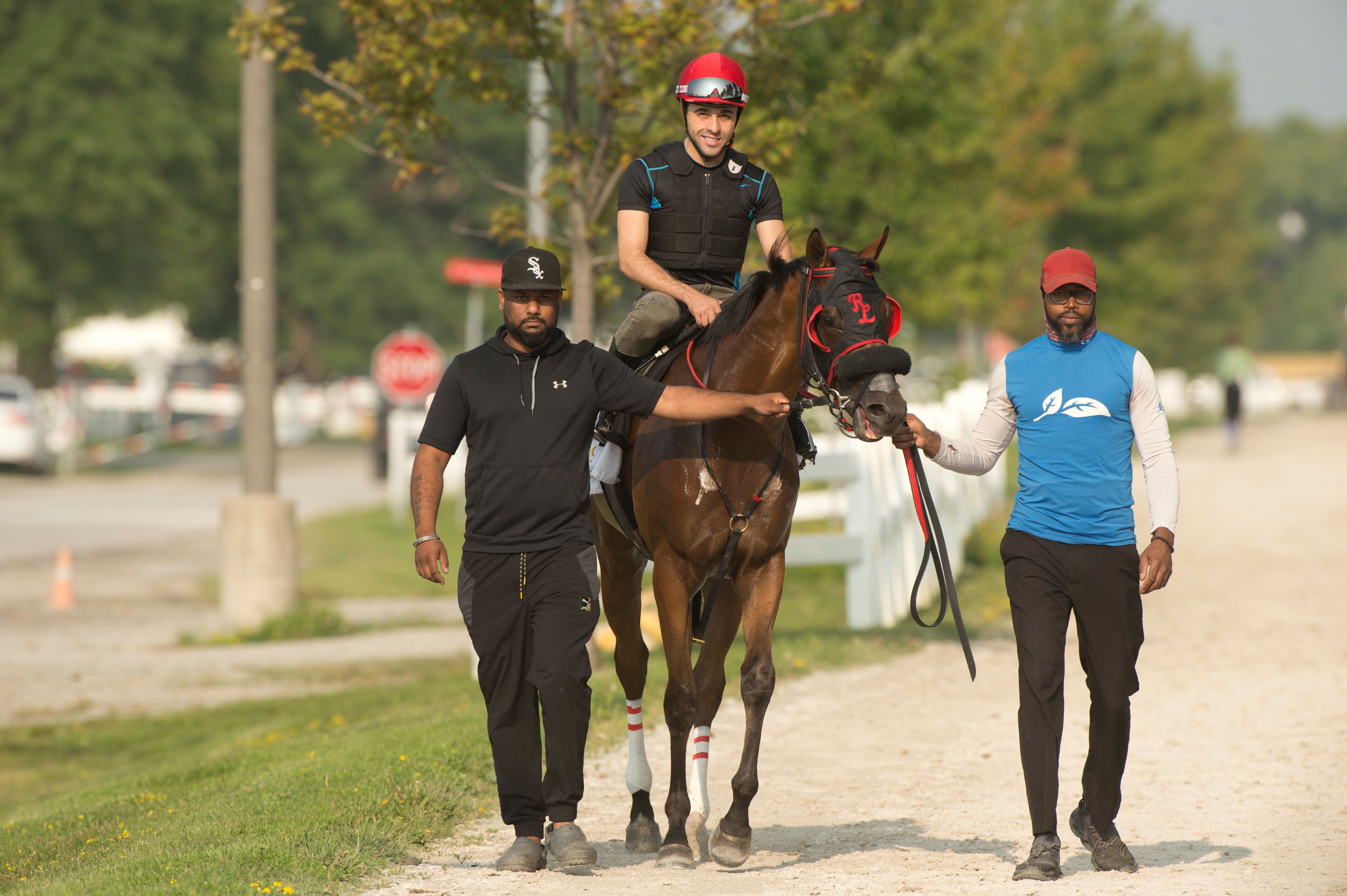 Kris Manohar, Morstachy's, and Nico (Michael Burns Photo)