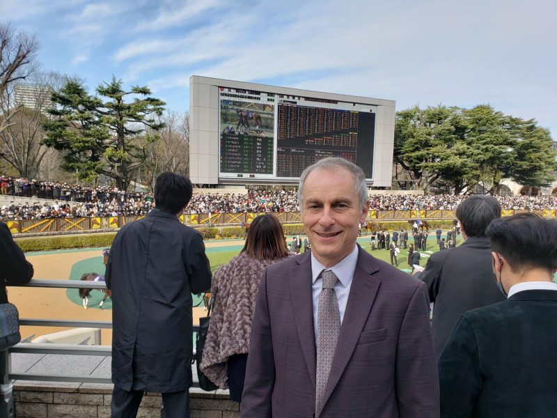 Robert Geller at Tokyo Racecourse, 2023