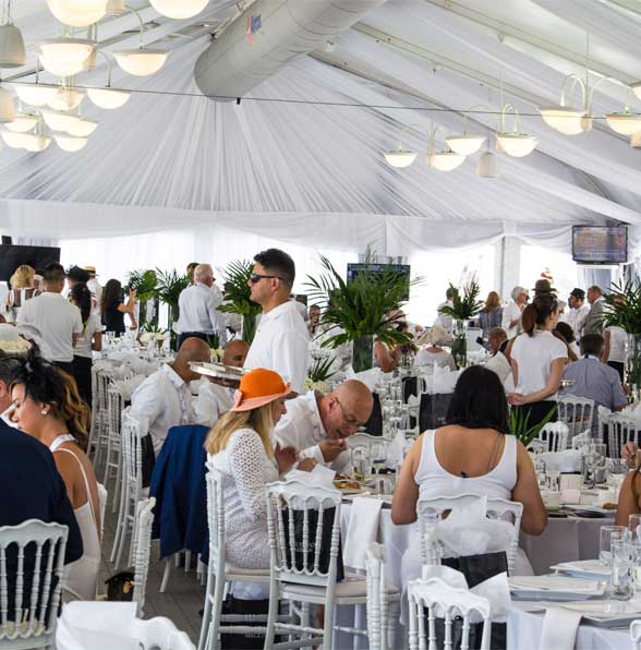 White Party st the King's Plate at Woodbine Racetrack