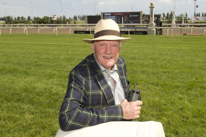 Roger Attfield at Woodbine (Michael Burns Photo)